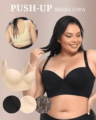 Sostén Push Up Premium sin Aros que Moldea y Realza