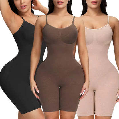 PROMOCIÓN 3x1 – Body Moldeador Deep V con Soporte de Pecho y Control de Abdomen