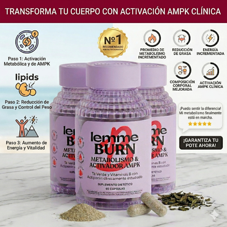 🔥 Lemme Burn | Activa tu Metabolismo y Reduce la Grasa Abdominal