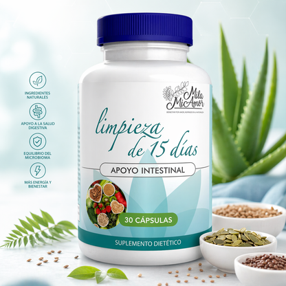 Limpieza Intestinal 15 Días | Bienestar Digestivo Natural