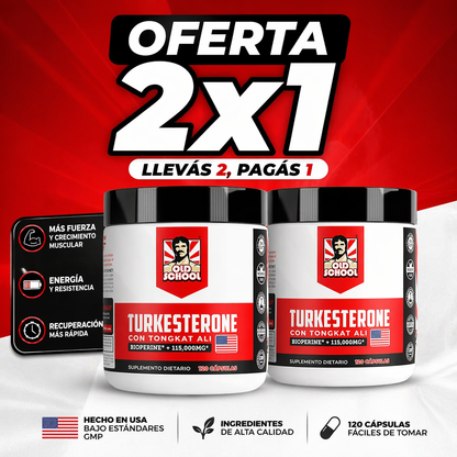 Turkesterona 1000mg – Fuerza, Energía y Recuperación Máxima