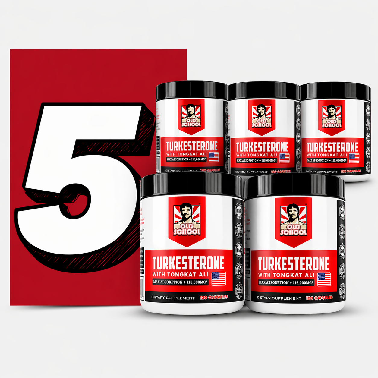 Turkesterona 1000mg – Fuerza, Energía y Recuperación Máxima