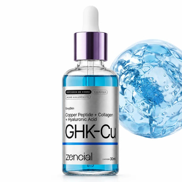Sérum GHK-Cu con Péptidos de Cobre, Colágeno y Ácido Hialurónico