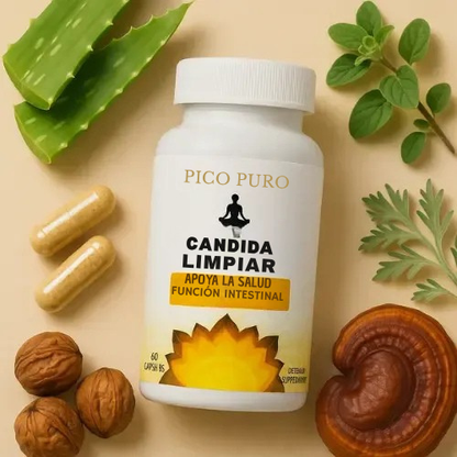 PROMOCIÓN 3x1 - Candida Cleanse | Limpieza Intestinal y Colon + Probióticos Naturales