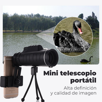 Telescopio Portátil con Visión Nocturna + REGALO