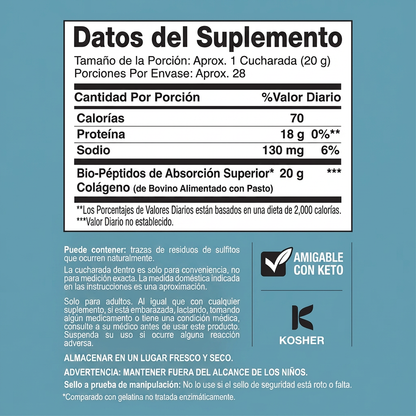 NeoCell Multi-Colageno Peptides - Piel Firme, Cabello Fuerte y Articulaciones
