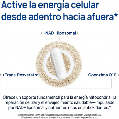 NAD+ para Hombres - Más Energía, Resistencia y Salud Masculina