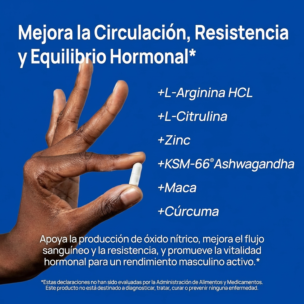 NAD+ para Hombres - Más Energía, Resistencia y Salud Masculina