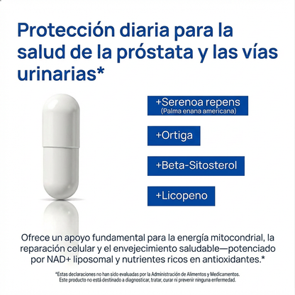NAD+ para Hombres - Más Energía, Resistencia y Salud Masculina