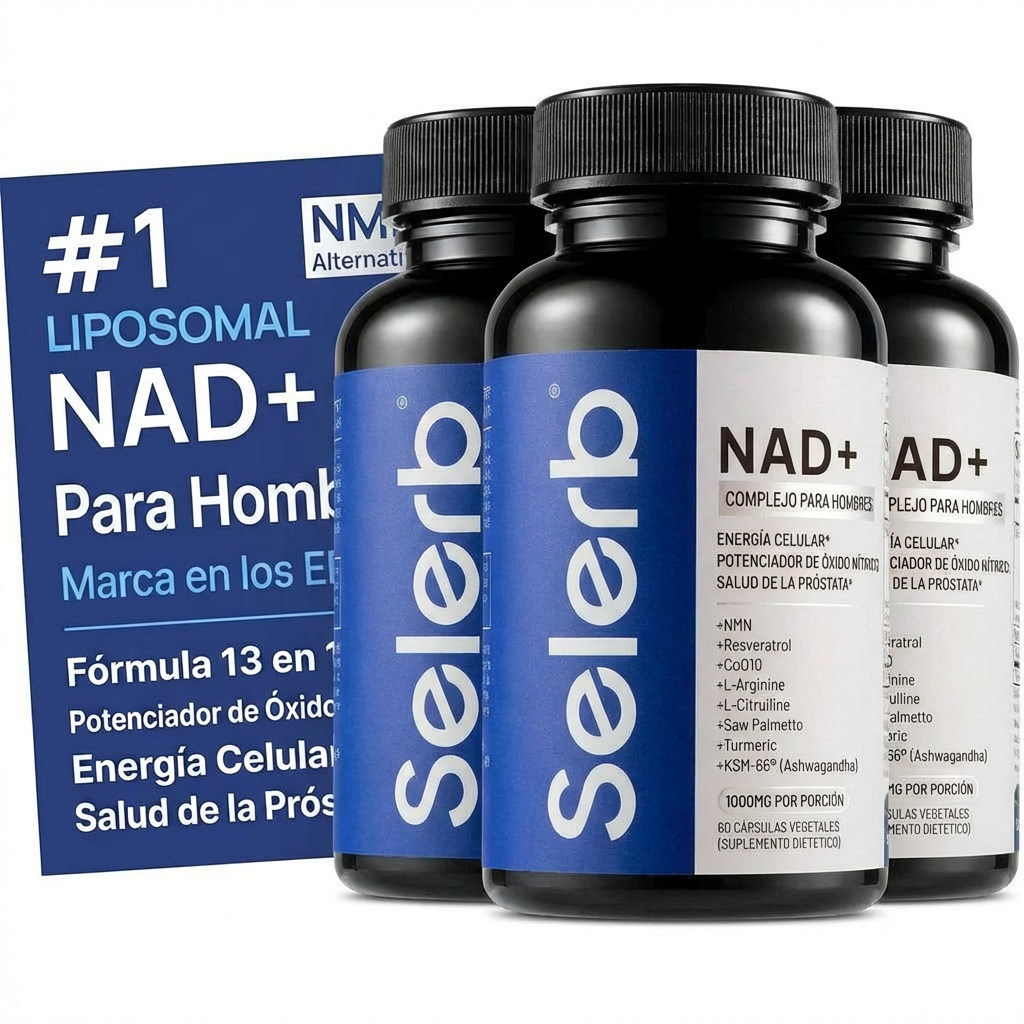 NAD+ para Hombres - Más Energía, Resistencia y Salud Masculina
