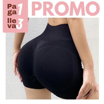 PROMOCIÓN 3x1 - Short Deportivo Premium que Moldea y Levanta Glúteos