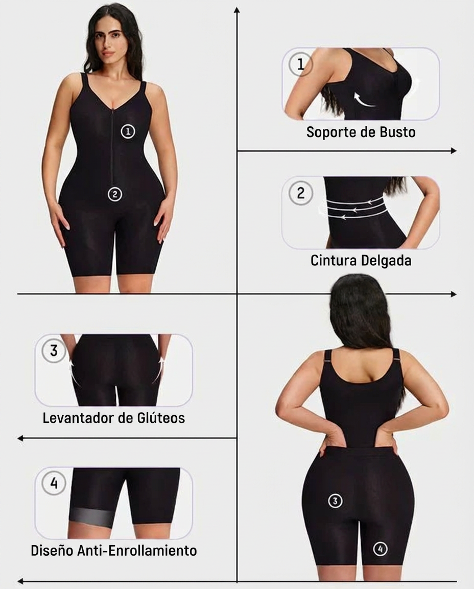 PROMOCIÓN 2x1 – Faja Moldeadora EasySlide | Control Abdomen y Efecto Push Up