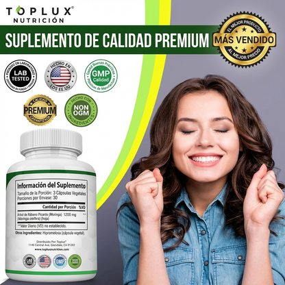 Moringa 1200mg | Energía Natural y Apoyo Inmunológico