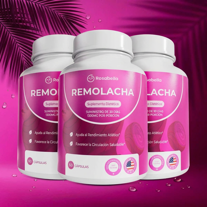 Remolacha 1300mg - Energía, Circulación y Resistencia Natural