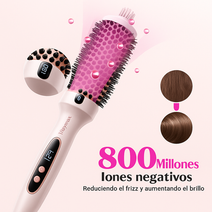 Wavytalk - Cepillo Térmico para Alisar y Ondular el Cabello.