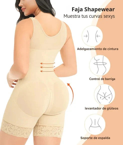 PROMOCIÓN 2x1 - Faja Reductora Short Moldeadora | Cintura Definida + Levanta Glúteos