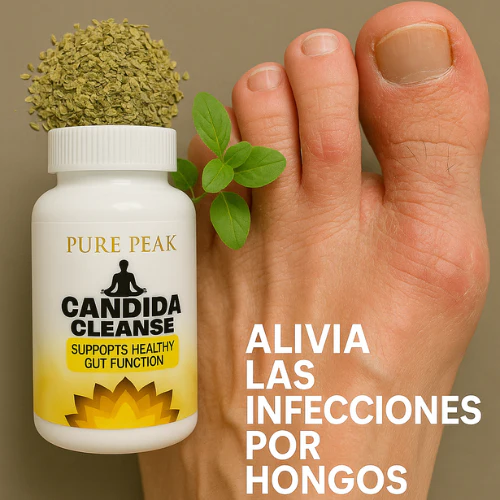 Candida Cleanse - Limpieza Intestinal y Colon + Probióticos Naturales