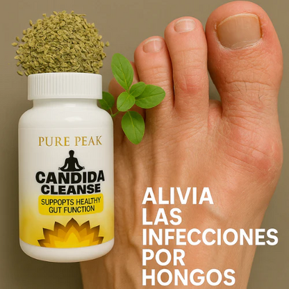 Candida Cleanse - Limpieza Intestinal y Colon + Probióticos Naturales