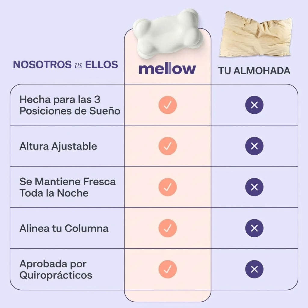 COMPRE 1 LLEVA 4 – Almohada Cervical Ergonómica con Memory Foam y Funda Refrescante | Máximo Confort para Dormir Mejor